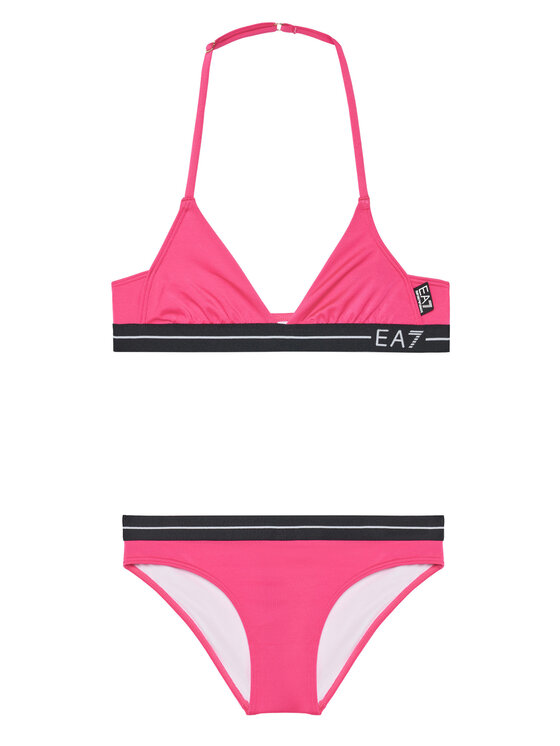 EA7 Emporio Armani Бански костюм 7G000091 AF12213 Z4001 Розов цвят на ниска цена