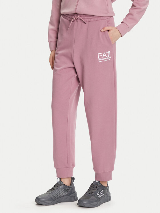 EA7 Emporio Armani Долнище анцуг 7W000418 AF12473 UA272 Розов Regular Fit цвят на ниска цена