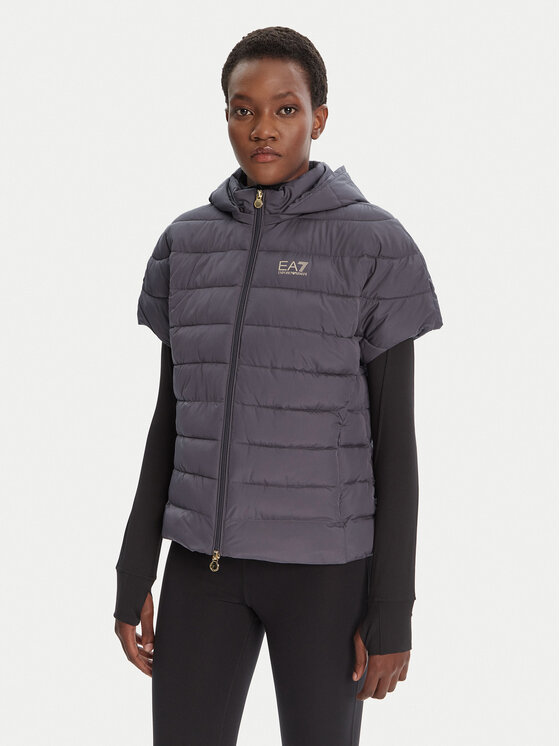 EA7 Emporio Armani Жилетка за костюм 7W000090 AF12476 U8115 Сив Relaxed Fit цвят на ниска цена