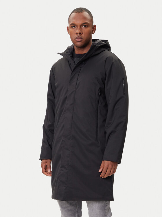 EA7 Emporio Armani Зимно яке 7M000690 AF15952 UC001 Черен Regular Fit цвят на ниска цена