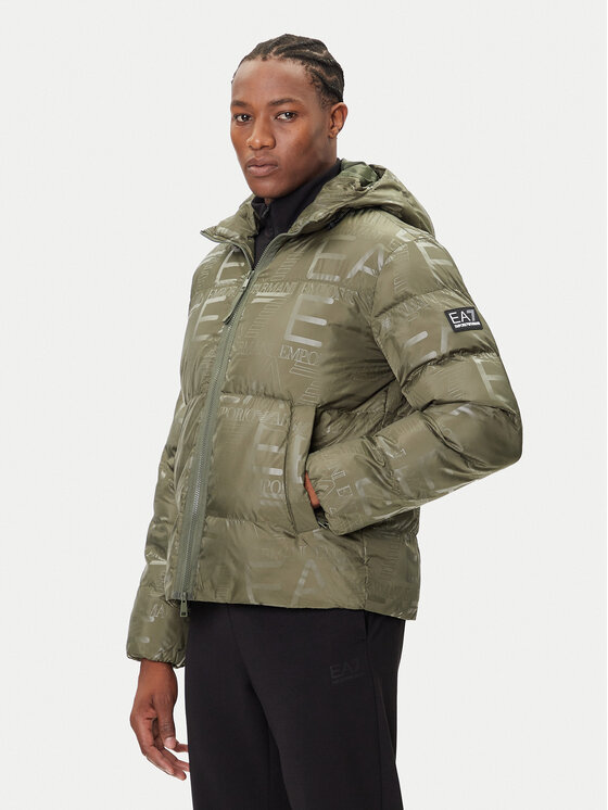 EA7 Emporio Armani Зимно яке 7M000697 AF15969 U8100 Зелен Modern Fit цвят на ниска цена