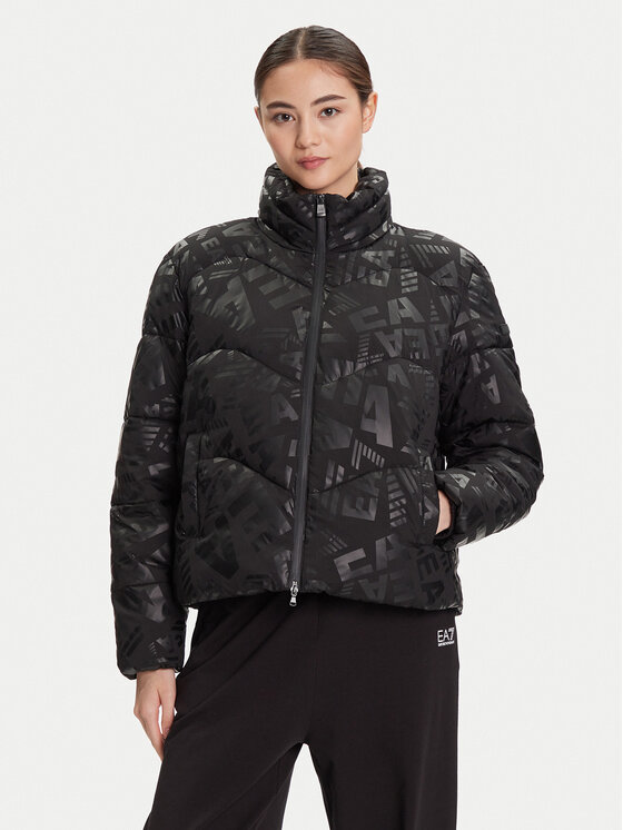 EA7 Emporio Armani Зимно яке 7W000654 AF16408 FC202 Черен Regular Fit цвят на ниска цена