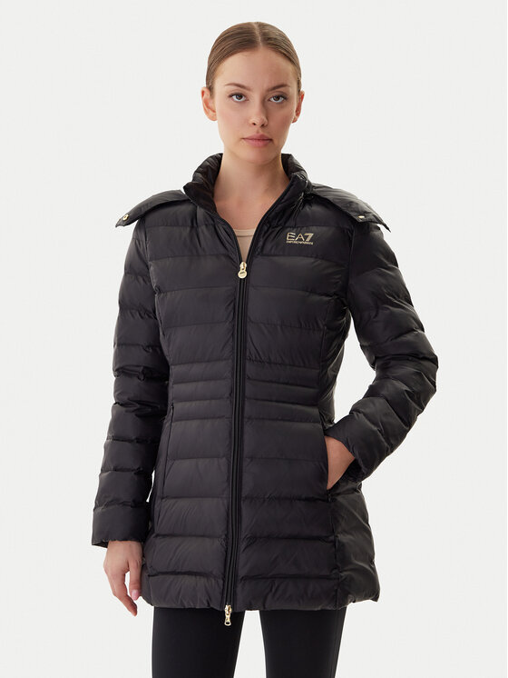 EA7 Emporio Armani Зимно яке 7W000685 AF12475 UC001 Черен Slim Fit цвят на ниска цена