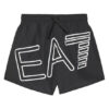EA7 Emporio Armani Плувни шорти 7B000109 AF17231 UC001 Черен Regular Fit цвят на ниска цена