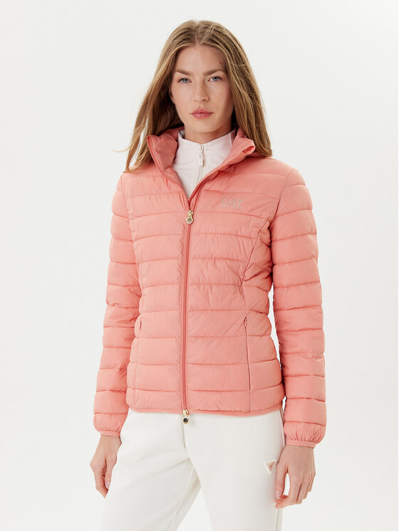 EA7 Emporio Armani Преходно яке 7W000088 AF12477 U4076 Коралов Regular Fit цвят на ниска цена