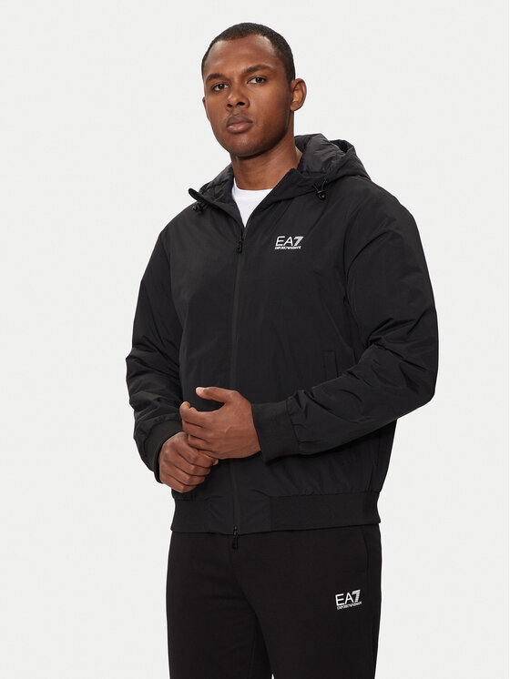 EA7 Emporio Armani Преходно яке 8NPB21 PNFZZ 1200 Черен Regular Fit цвят на ниска цена