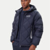 EA7 Emporio Armani Пухено яке 7M001001 AF15923 UB102 Тъмносин Modern Fit цвят на ниска цена