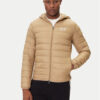 EA7 Emporio Armani Пухено яке 8NPB24 PNGPZ U6171 Бежов Regular Fit цвят на ниска цена