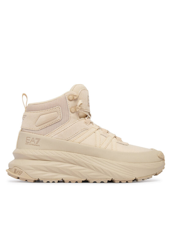EA7 Emporio Armani Сникърси Stivale 7X000299 AF18450 MZ244 Бежов цвят на ниска цена