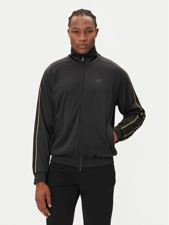 EA7 Emporio Armani Суитшърт 7M000620 AF17089 UC001 Черен Regular Fit цвят на ниска цена