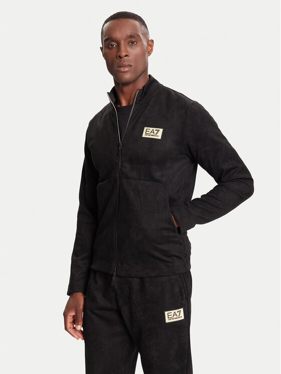EA7 Emporio Armani Суитшърт 7M000674 AF16718 UC001 Черен Regular Fit цвят на ниска цена