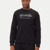 EA7 Emporio Armani Суитшърт 7M001122 AF12473 UC001 Черен Modern Fit цвят на ниска цена
