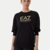 EA7 Emporio Armani Суитшърт 7W000416 AF12473 MC021 Черен Relaxed Fit цвят на ниска цена