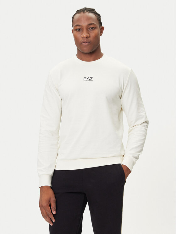 EA7 Emporio Armani Суитшърт 8NPM30 PJVRZ U1105 Бежов Regular Fit цвят на ниска цена