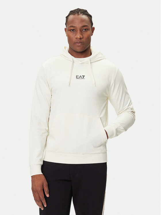 EA7 Emporio Armani Суитшърт 8NPM32 PJVRZ U1105 Бежов Regular Fit цвят на ниска цена