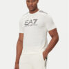 EA7 Emporio Armani Тишърт 7M000961 AF10375 U1105 Бежов Regular Fit цвят на ниска цена