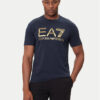EA7 Emporio Armani Тишърт 7M001189 AF17789 UB102 Тъмносин Regular Fit цвят на ниска цена