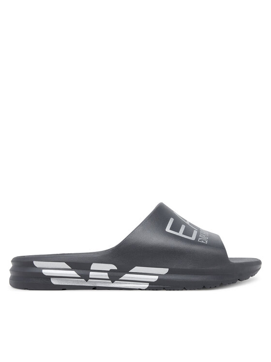 EA7 Emporio Armani Чехли XBP008 XK337 U501 Сив цвят на ниска цена