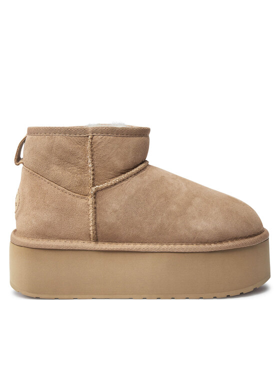 EMU Australia Апрески Stinger Micro Flatform W13082 Бежов цвят на ниска цена