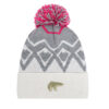Eisbär Шапка Ziggy Os Pompon 30911 100 Бял цвят на ниска цена