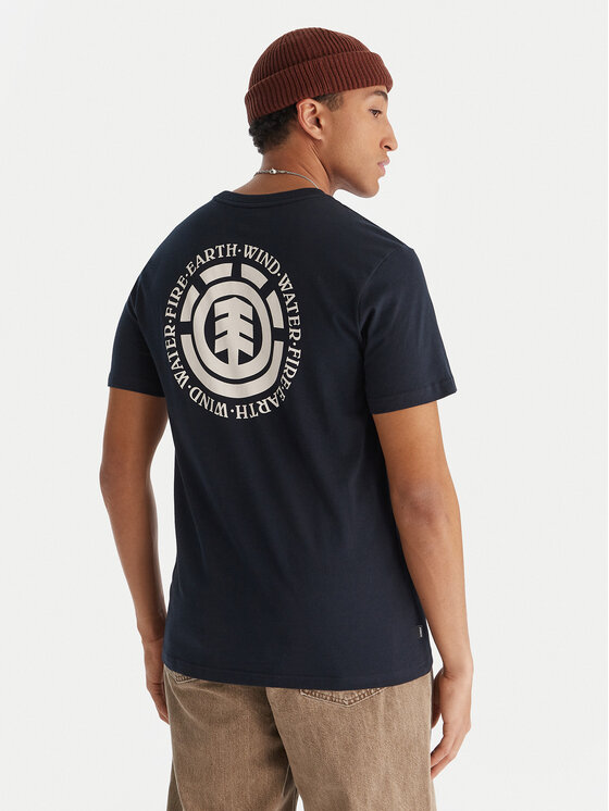 Element Тишърт Seal BP SS ELYZT00596 Тъмносин Regular Fit цвят на ниска цена