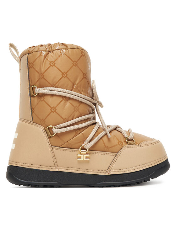 Elisabetta Franchi Апрески F4A6-E0457-1860 S Бежов цвят на ниска цена