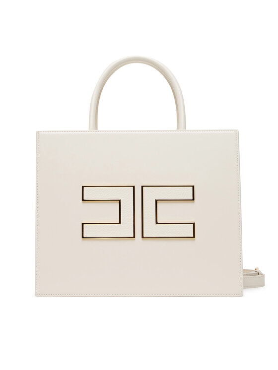 Elisabetta Franchi Дамска чанта BS-32A-56E2-V420 Бял цвят на ниска цена