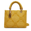 Elisabetta Franchi Дамска чанта BS13A51E2 DC6 Жълт цвят на ниска цена