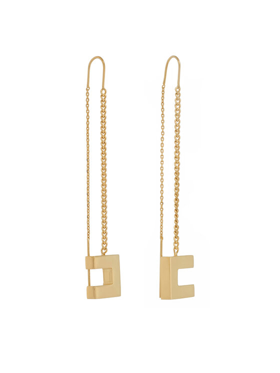 Elisabetta Franchi Обици OR-16A-56E2-V170 Златист цвят на ниска цена