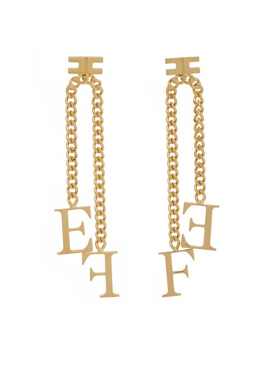 Elisabetta Franchi Обици OR-17A-56E2-V220 Златист цвят на ниска цена