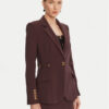 Elisabetta Franchi Сако GI-175-56E2 Бордо Regular Fit цвят на ниска цена