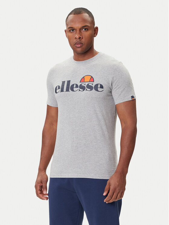 Ellesse Тишърт Sl Prado SHC07405 Сив Regular Fit цвят на ниска цена