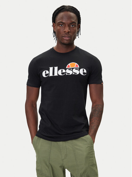 Ellesse Тишърт Sl Prado Tee SHC07405 Черен Regular Fit цвят на ниска цена