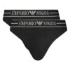 Emporio Armani Underwear Комплект бикини EW000403 AF10881 MC005 Черен цвят на ниска цена