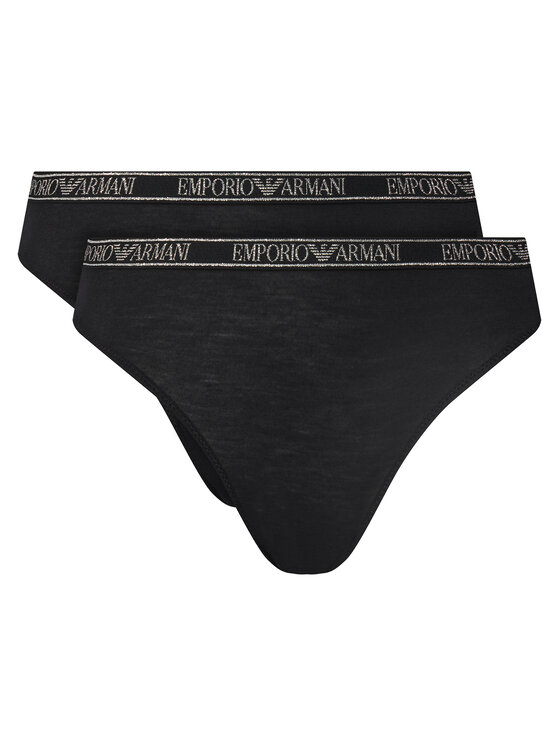 Emporio Armani Underwear Комплект бикини EW000403 AF10889 MC005 Черен цвят на ниска цена