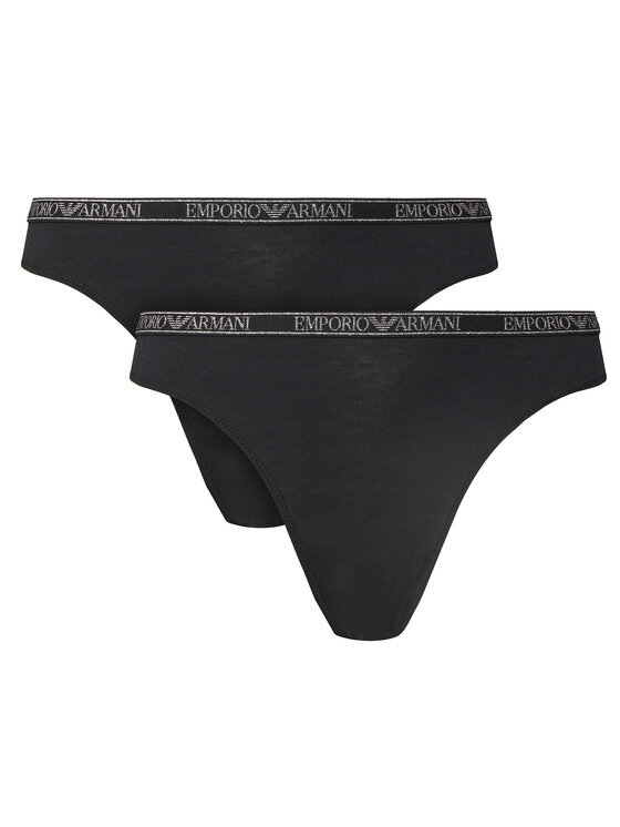 Emporio Armani Underwear Комплект бикини EW000406 AF10889 MC005 Черен цвят на ниска цена