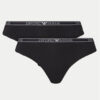 Emporio Armani Underwear Комплект бразилски бикини 164752 4F223 00020 Черен цвят на ниска цена