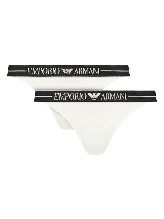 Emporio Armani Underwear Комплект прашки EW000405 AF10881 M0069 Бял цвят на ниска цена