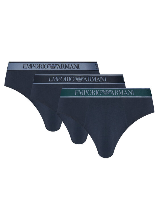 Emporio Armani Underwear Комплект слипове EM000258 AF10779 MB254 Тъмносин цвят на ниска цена