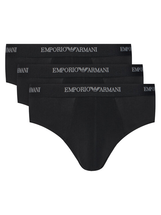 Emporio Armani Underwear Комплект слипове EM000258 AF14132 MC061 Черен цвят на ниска цена