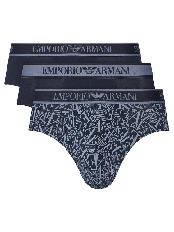 Emporio Armani Underwear Комплект слипове EM000369 AF10779 MB089 Тъмносин цвят на ниска цена