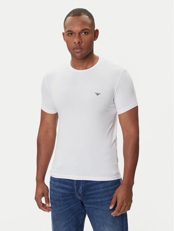 Emporio Armani Underwear Тишърт EM000379 AF14133 U0002 Бял Fitted Fit цвят на ниска цена