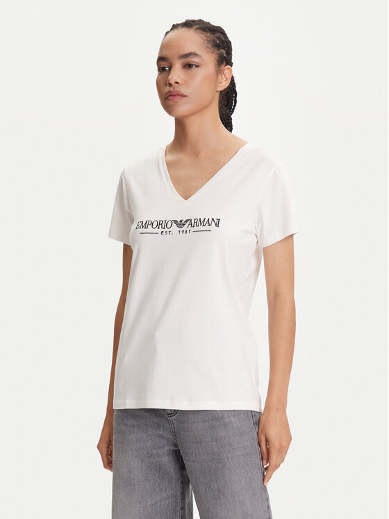 Emporio Armani Underwear Тишърт EW000409 AF10881 U1131 Бял Regular Fit цвят на ниска цена