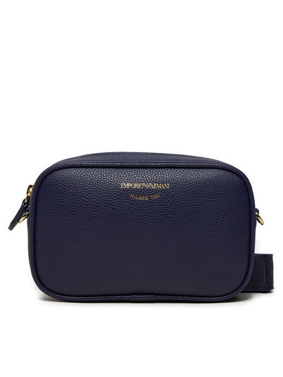 Emporio Armani Дамска чанта EW000537 AF12036 MB051 Тъмносин цвят на ниска цена