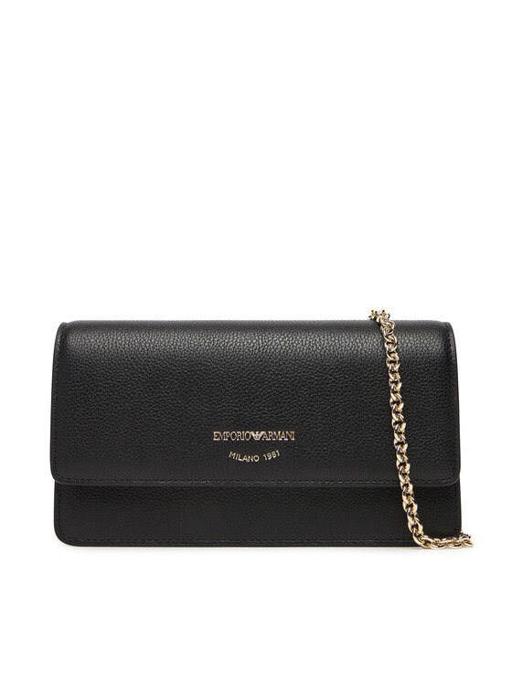 Emporio Armani Дамска чанта EW003036 AF19568 UC001 Черен цвят на ниска цена