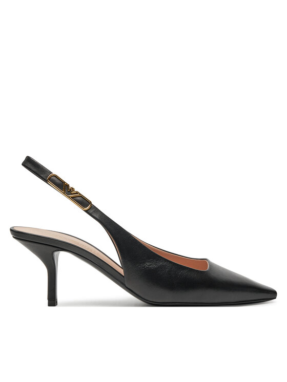 Emporio Armani Обувки на ток X3E478 XF271 00002 Черен цвят на ниска цена