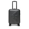 Emporio Armani Самолетен куфар за ръчен багаж EM001929 AF15459 U8097 Сив цвят на ниска цена