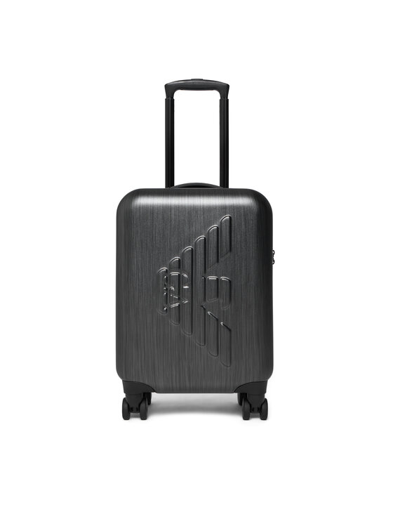 Emporio Armani Самолетен куфар за ръчен багаж EM001929 AF15459 U8097 Сив цвят на ниска цена