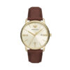 Emporio Armani Часовник Minimalist AR11610 Кафяв цвят на ниска цена
