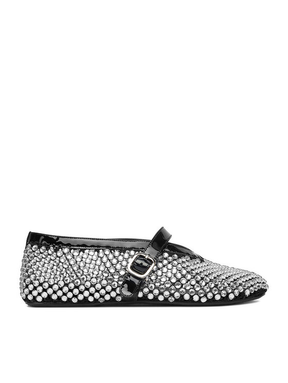 Eva Minge Балеринки EO-ROSA-0516-205 Сребрист цвят на ниска цена